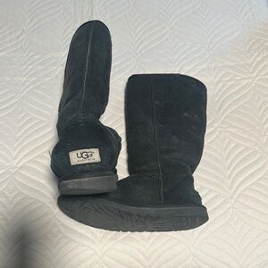 UGG Dark Suede Boots